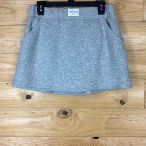 Offline by Aerie Gray Quilted Skort Size Medium